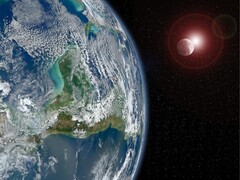 A Földet és a Holdat ábrázoló kép. (Kép forrása: Buddy_Nath - Pixabay)