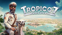 A Tropico 7 posztere. Az új játék folytatja El Presidente történetét.