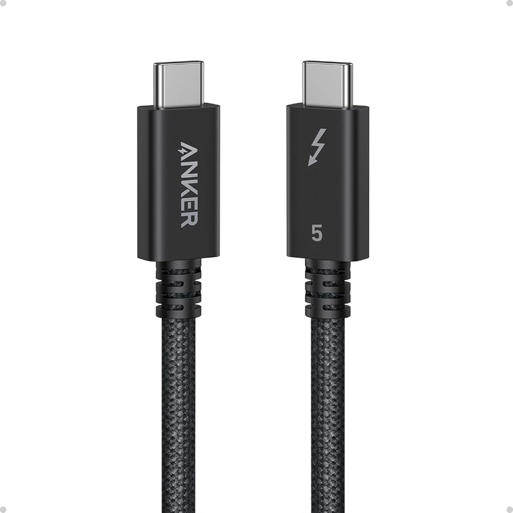 Az Anker Prime Thunderbolt 5 kábel. (Kép forrása: Anker)
