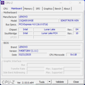 CPU-Z alaplap