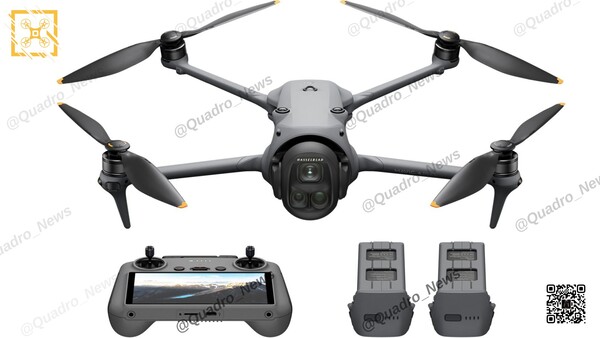 A Mavic 4 Pro Fly More Combo. (Kép forrása: via Igor Bogdanov)