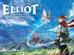 Az „Elliot kalandjai: A millenniumi mesék” hivatalos borítóillusztrációja.