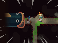 A képen - egy ingame screenshot az Under the Island játékból.