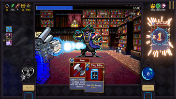 A képen: Játékmenet-képernyőkép a Vampire Crawlers című játékból.