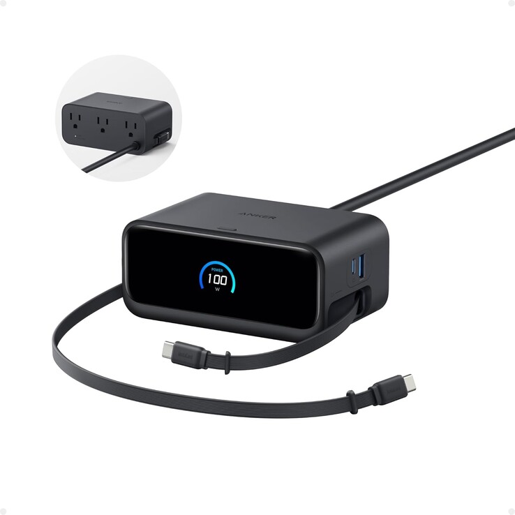 Az Anker Nano töltőállomás (7 az 1-ben, 100W). (Kép forrása: Anker)