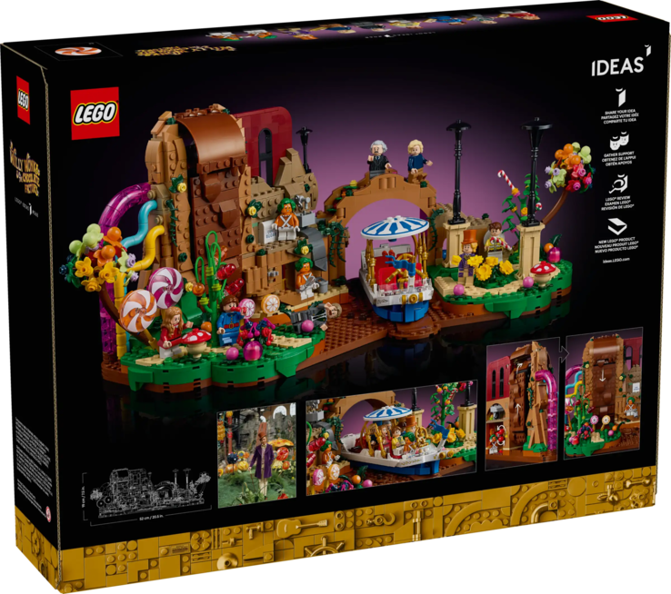 Az új LEGO készlet dobozát bemutató kép. (Kép forrása: LEGO) 