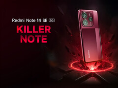 A Redmi Note 14 SE a Dimensity 7025 Ultra modellel lesz felszerelve. A képen: a középkategóriás telefon promóciós képe. (Kép forrása: Xiaomi)