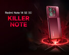 A Redmi Note 14 SE a Dimensity 7025 Ultra modellel lesz felszerelve. A képen: a középkategóriás telefon promóciós képe. (Kép forrása: Xiaomi)