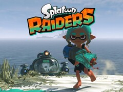 A Splatoon Raiders Switch 2 játék bannerje látható