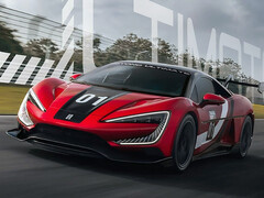 A BYD Yangwang U9 Track Edition, amely új EV sebességrekordot állított fel. (Kép forrása: BYD)