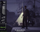 A DroidDeck 0.3.0 az Alan Wake's American Nightmare-t futtatja, miközben a Steam teljesítmény-átfedőrétege látható.