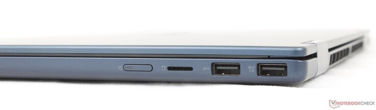 Rendben: USB-A (5 Gbps), MicroSD olvasó, 2x USB-A (5 Gbps)