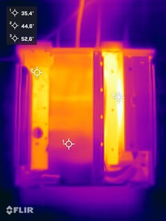 Minisforum MS-02 Ultra stressz teszt (házfedél nélkül)