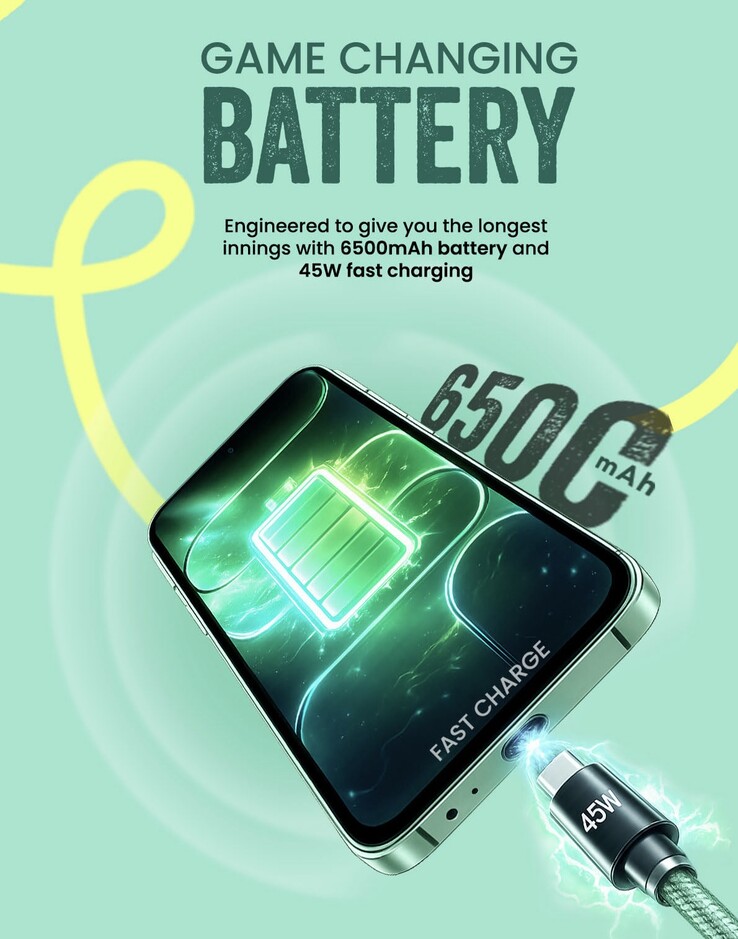 A(z) Tecno Pop X 5G 6 500 mAh akkumulátorral büszkélkedhet 