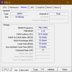 CPU-Z Memory