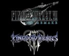 Final Fantasy 7 Remake és Kingdom Hearts logók (Kép forrása: Square Enix, Disney szerkesztve)