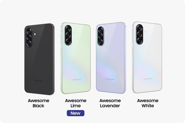 A Galaxy A36 már elérhető az új Awesome Lime limitált kiadású színben. (Kép forrása: Samsung)