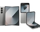 Samsung Galaxy Z Fold6 (balra) és Z Flip6 (jobbra). (Kép forrása: Amazon)