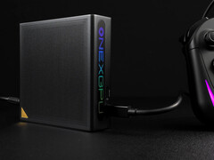 A Cyberpunk 2077-ben az USB4 v2 körülbelül 25%-kal előzte meg elődjét. A képen: a OneXGPU Lite eGPU. (Kép forrása: ETA Prime)