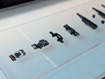 A szabadalmaztatás alatt álló mágneses USB-C kábel kialakításának robbantott ábrája