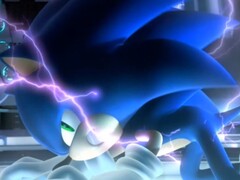 Egy képernyőfelvétel a Sonic Unleashed bevezető jelenetéből