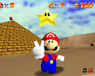 A Super Mario 64 Dreamcast portjának képernyőmentése (kép forrása: Video Game Esoterica)
