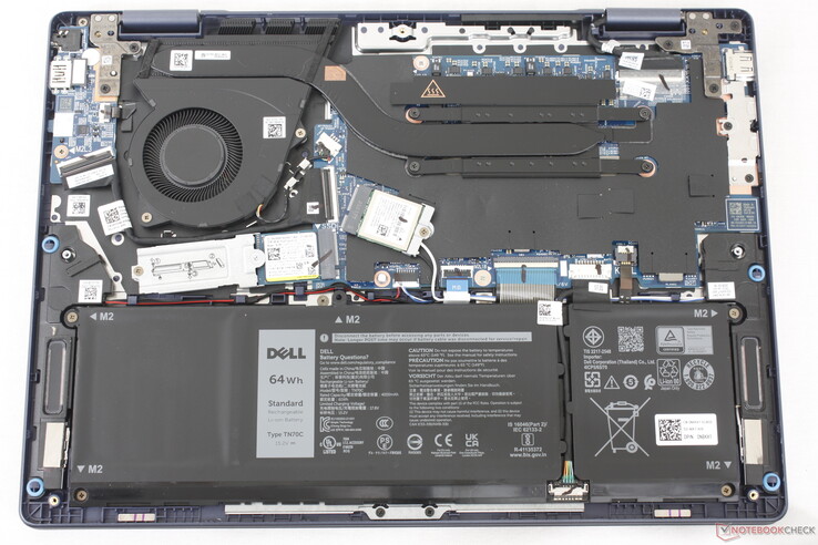 Dell 14 Plus 2 az 1-ben belseje