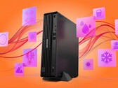 A ThinkCentre M75s Gen 6 súlya 4,8 kg, méretei pedig 336 x 300 x 89 mm.
