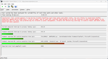 LatencyMon - áttekintés