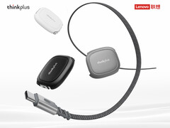 A Lenovo ThinkPlus 240 W Teleszkópos USB Type-C kábel három színben kapható. (Kép forrása: Lenovo - szerk.)