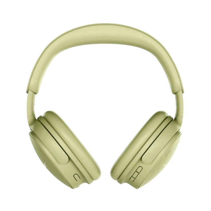 Bose QuietComfort fejhallgató (2. generáció) eukaliptusz-zöld színben.