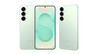 A Samsung Galaxy S25+ menta változatban (kép forrása: Samsung)