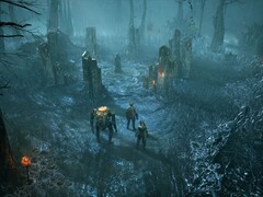 Egy kép, amely a Miasma Chronicles játék világát ábrázolja; a játék jelenleg 70%-os kedvezménnyel kapható a Steam-en.