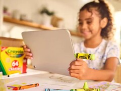 A SanDisk Crayola USB-C flash meghajtó számos eszközzel kompatibilis, beleértve a táblagépeket is. (Kép forrása: SanDisk)