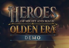 A Heroes of Might and Magic demójának logója: Olden Era.
