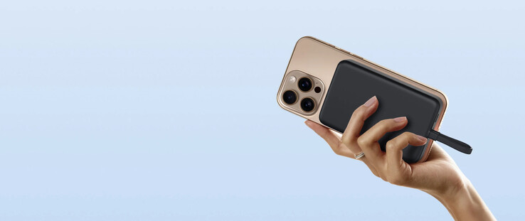 A Xiaomi 33W mágneses Power Bank 10000 integrált kábel. (Kép forrása: Xiaomi)