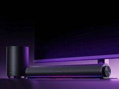 A Xiaomi Desktop Speaker Pro Set RGB-világítással ellátott képe.