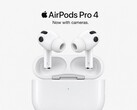 Mesterséges intelligencia által generált, kamerákkal ellátott AirPods Pro 4-es modell látványterve.