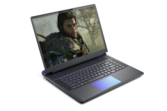 A GPU az Alienware 16 Area-51-ben akár 175 W-os teljesítményre is képes kompromisszumok nélkül, bár csak akkor, ha a leghangosabb ventilátorzaj beállításon van (Kép forrása: Dell)