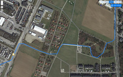 GPS test: Garmin Edge 520 – Wooded area
