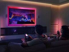 A Philips Hue Flux szalagfénye (a képen) már kapható Európában. (Kép forrása: Philips Hue)