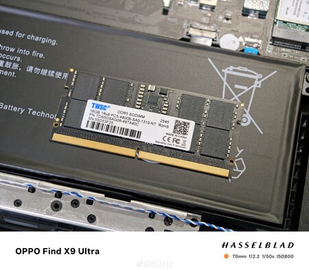 A 7000X-ben található TWSC DDR5 SODIMM
