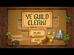 A Ye Guild Clerk! október 28-án jelent meg a Steamen. (Kép forrása: Steam)