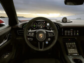 2027-es Porsche Taycan E-Shift műszerfal.