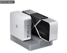 A GTi15 Ultra, amely 64 GB RAM-mal és 1 TB tárhellyel rendelkezik, már világszerte elérhető. A képen: a mini PC eGPU dokkolóval. (Kép forrása: Beelink)