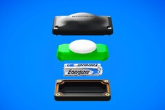 Az időkapszula AAA elemekkel táplálja a Apple AirTag-et. (Kép forrása: Elevation Lab)