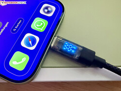 A teszt során az iPhone 17 akár 38 wattal is tölthető.