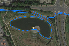 GPS Nokia 8 Sirocco – lake