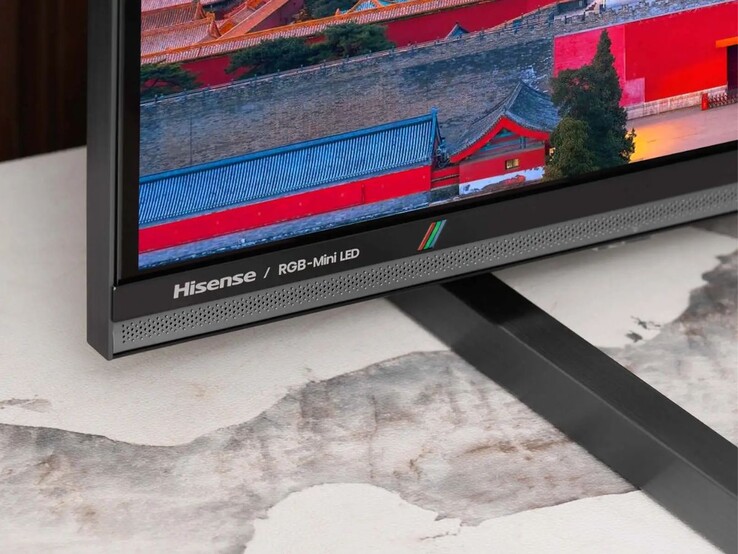 A Hisense E8S RGB MiniLED TV (Kép forrása: Hisense)