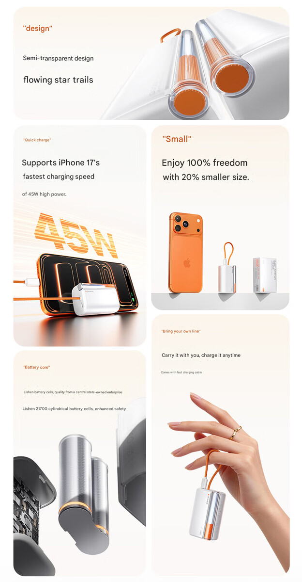 A Flow 3 power bank főbb jellemzői (Kép forrása: Sharge)